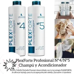 Juego de shampoo y acondicionador Plexforte