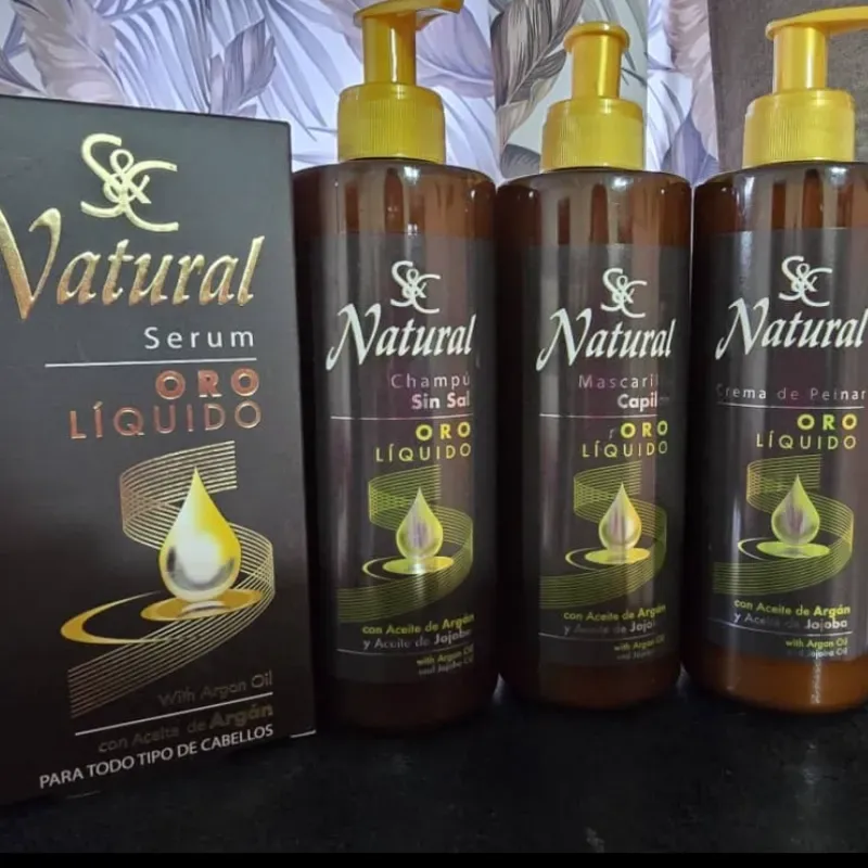 Línea oro líquido completa