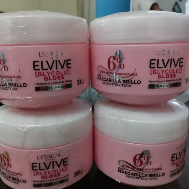 Mascarillas Loreal de reconstrucción capilar 