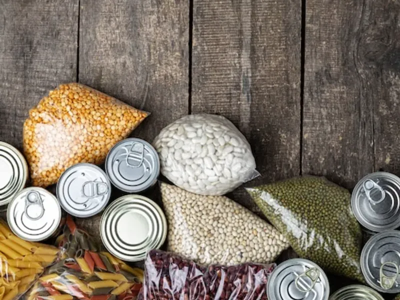 Granos 🍚 y productos enlatados 🥫