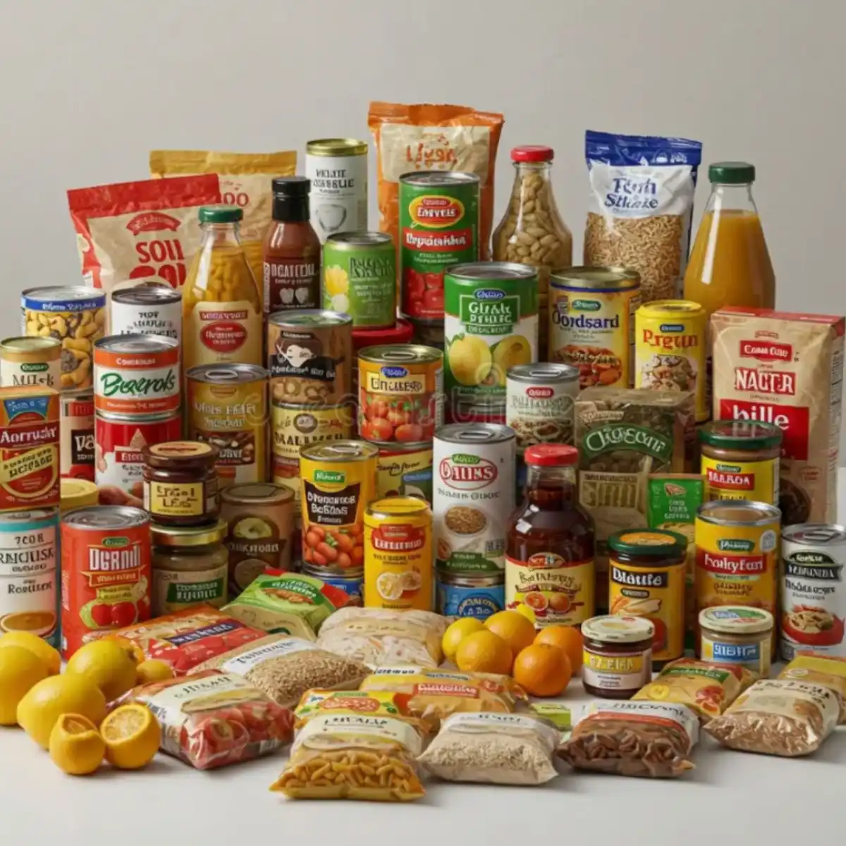 Súper Market de comida