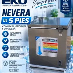 Nevera 5 pies