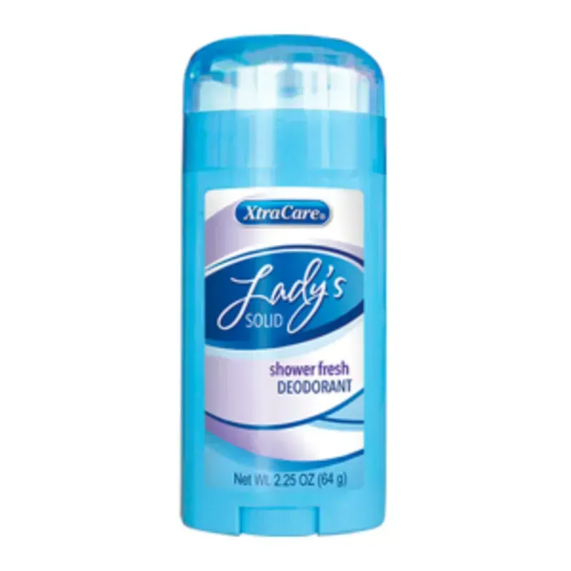 Desodorante sólido XtraCare Lady's con fragancia "shower fresh".