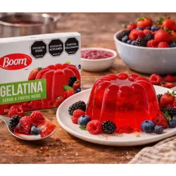 Gelatina de fresa 