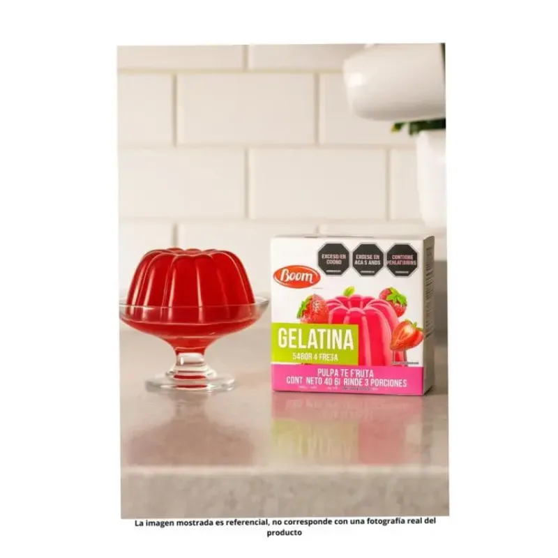 Gelatina de fresa