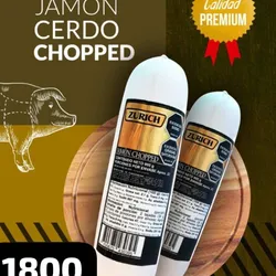 Jamón de cerdo chopped