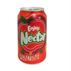 Lata de jugo de Manzana