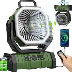 Ventilador recargable 