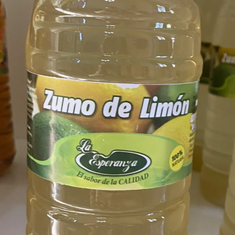 Zumo de limón 