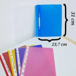  *Carpetas con enganche de presilla de patas,para papeles,documentos y cosas de escuela-*