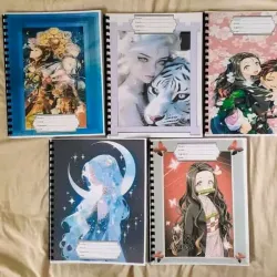 Conjunto de Libretas Grandes personalizadas 