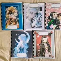 Libretas Grandes personalizadas rayadas y cuadriculadas