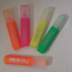  *Resaltadores fosforescentes-*