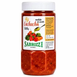 Aji Cachucha Molido en Aceite 500gr