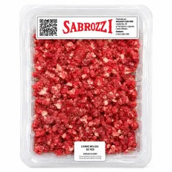 Charola de Carne de Res Molida Lbs