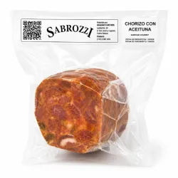PQTE Chorizo Especial con Aceitunas Sellado al Vacio 1 Lb