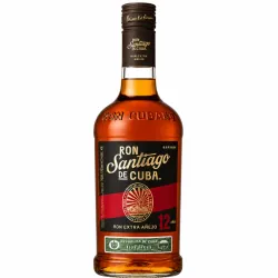 Ron Santiago de Cuba 12 años 
