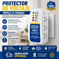 Protector de 110V Triple