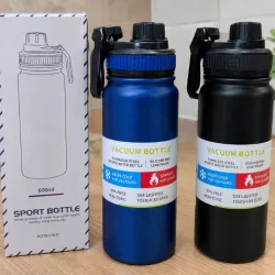 Termo Deportivo Metálico - 600ml