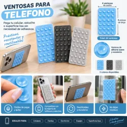 Ventosas para teléfonos