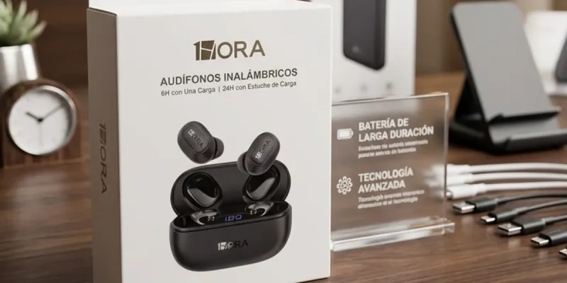 Audifonos 1hora inhalambricos