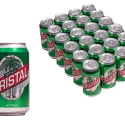 CERVEZA CRISTAL 24 UNIDADES 