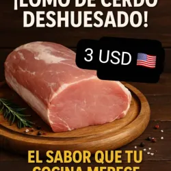 Lomo de cerdo deshuesado 