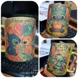 💙Tazas personalizadas con Gliter💙