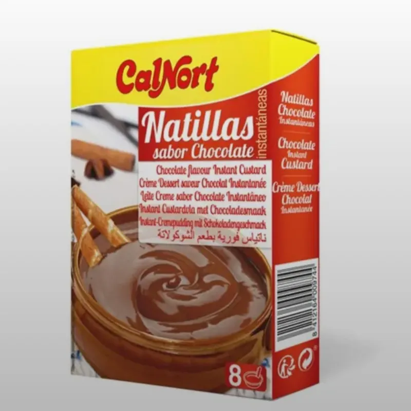Natilla de chocolate 