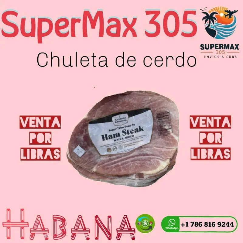 Chuleta Ahumada Importada (9-10Lbr)