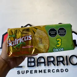 Galletas con Mantquilla Salricas (pack de 3)