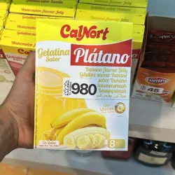Gelatina Calnort Plátano 170g (2x85g)
