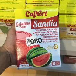 Gelatina Calnort Sandía 170g (2x85g)
