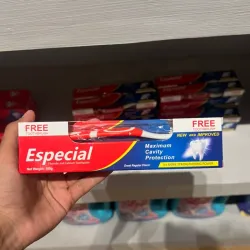 Pasta Dental Especial 100g con cepillo incluido