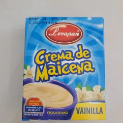 Crema de maicena