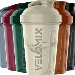 VELOMIX Botella Mezcladora para Proteínas (20 oz)