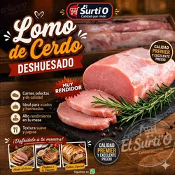 Lomo de Cerdo Deshuesado