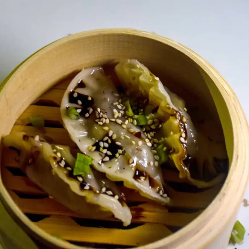 Gyoza de camarones 