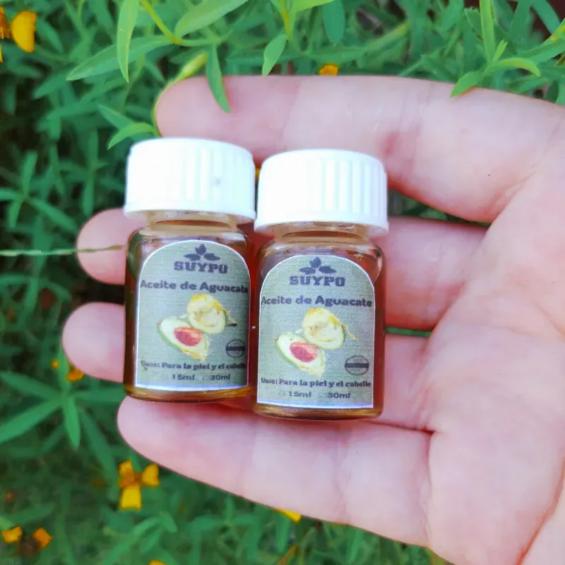 Aceites de aguacate.