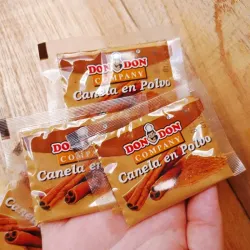 Canela en polvo.