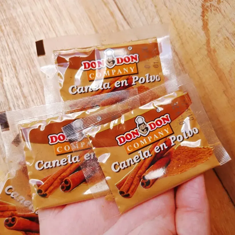 Canela en polvo.