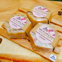 Jabón de canela y cacao.(Panal de abejas)