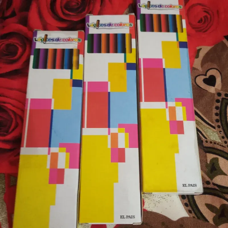 Lapises de colores 