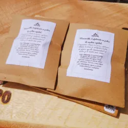 Mascarilla de carbón vejetal en polvo.