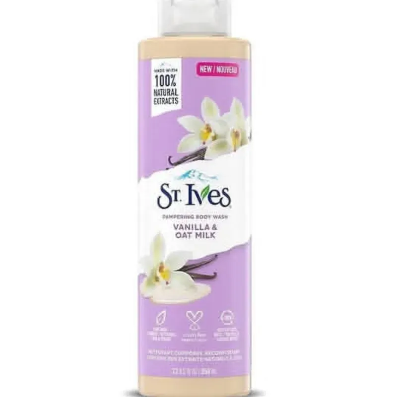 Gel de ducha St Ives Vainilla & Oat Milk 