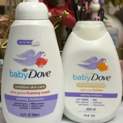 Gel de ducha y Loción Baby Dove 