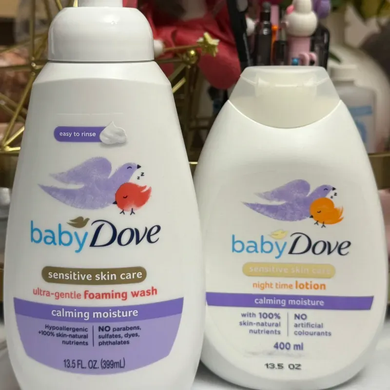 Gel de ducha y Loción Baby Dove 