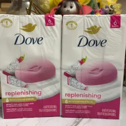 Paquete de 6 jabones Dove 