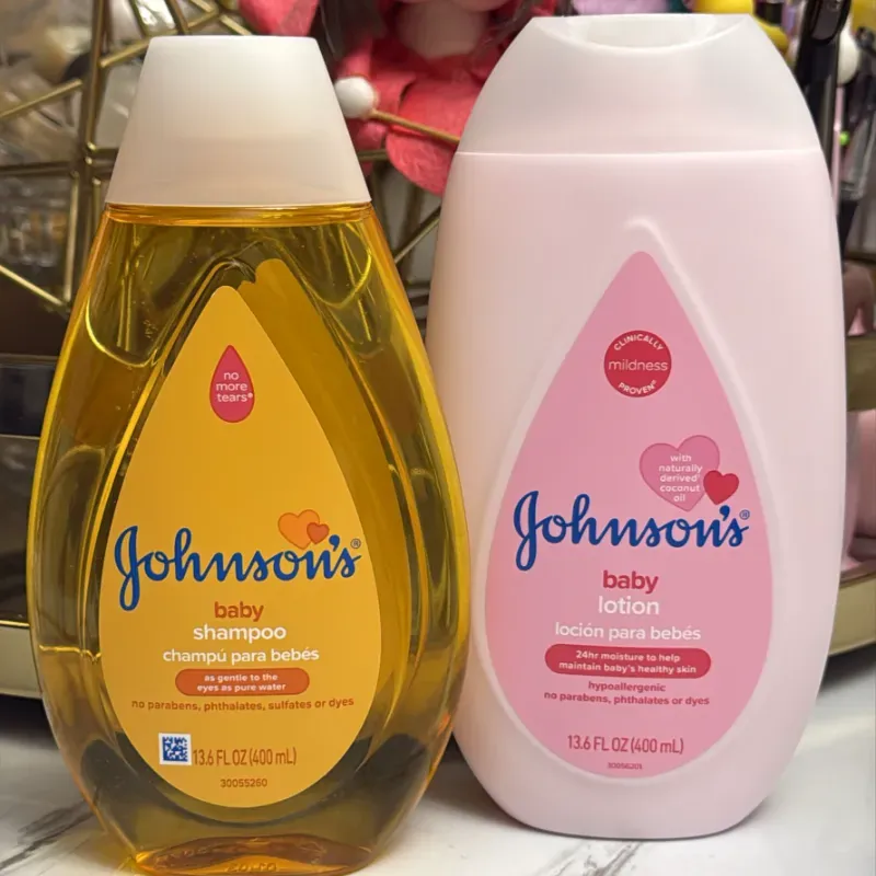 Set Johnson Champú + Loción para bebés 