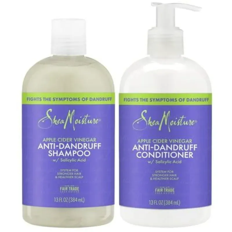 Shampoo + Conditioner Shea Moisture Anticaspa 